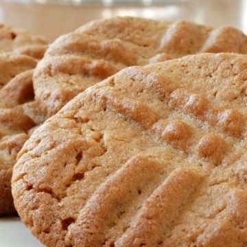 Easiest Flourless Peanut Butter Cookies