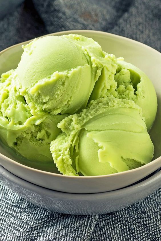 Easy Avocado Ice Cream 