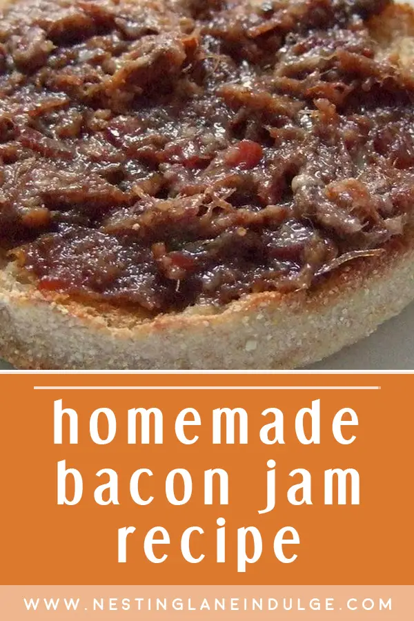 Homemade Bacon Jam Recipe Graphic