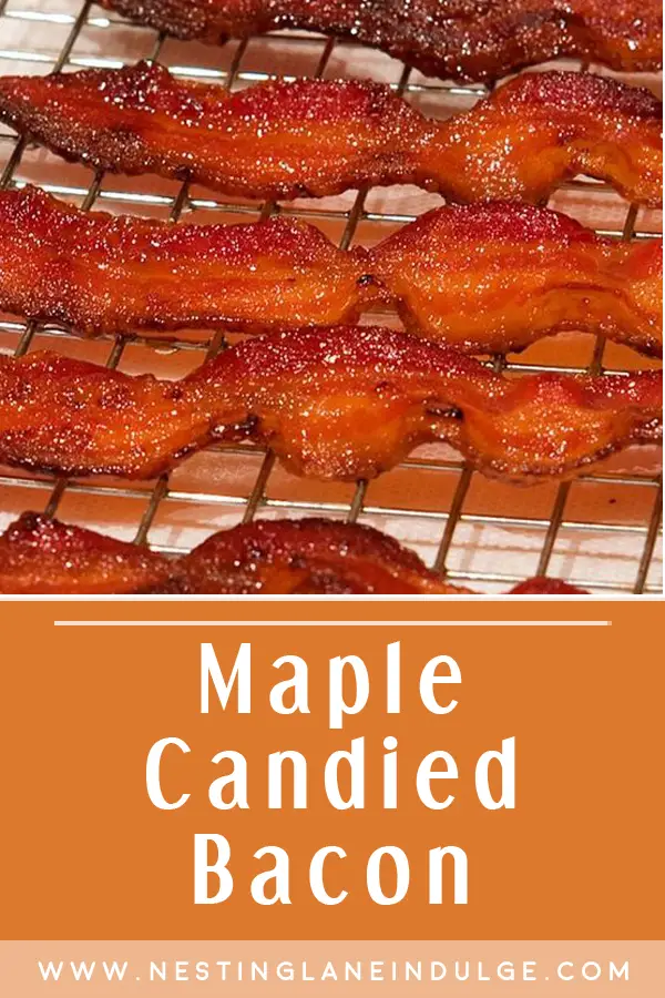 Maple Brown Sugar Candied Bacon Graphic