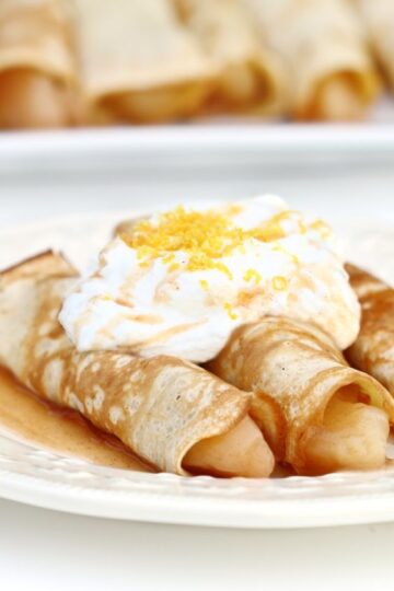 Baked Brown Sugar Apple Enchiladas