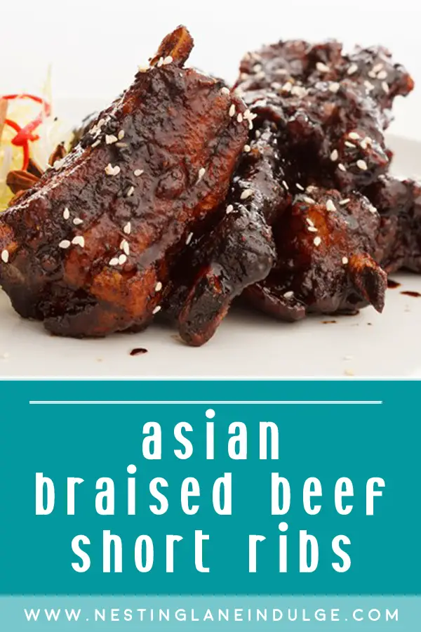 Asian  Braised Beef Short Ribs