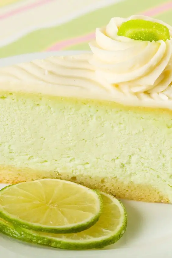 The Perfect Key Lime Cheesecake 