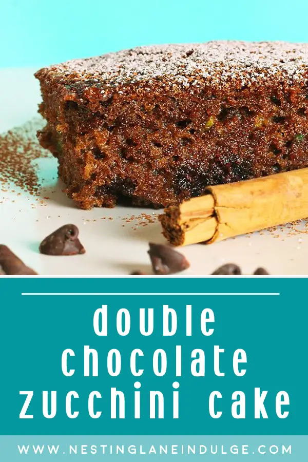 Double Chocolate Zucchini Cake 