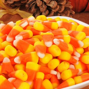 Homemade Halloween Candy Corn