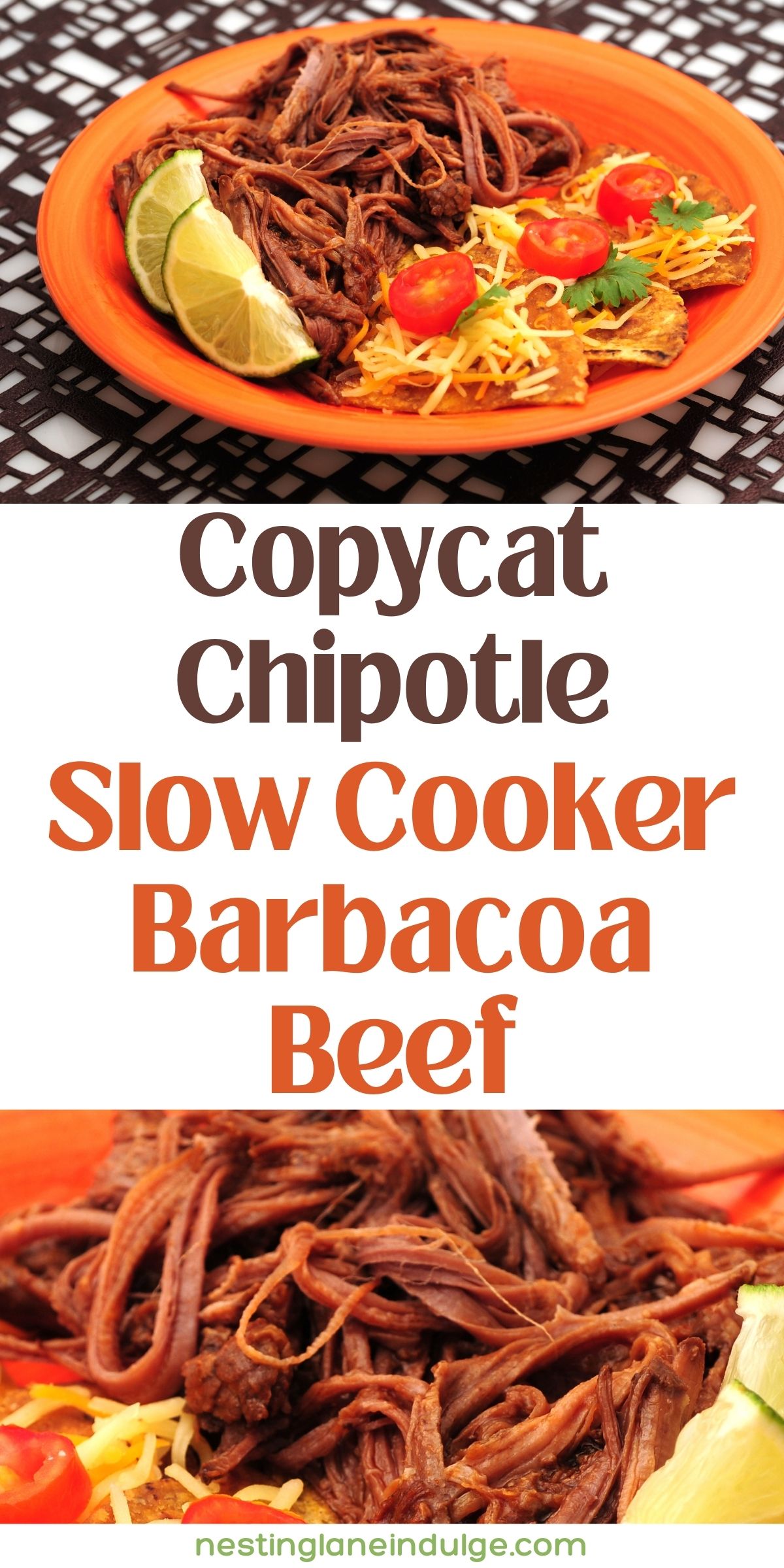 Slow Cooker Barbacoa Beef (Chipotle Copycat) Graphic