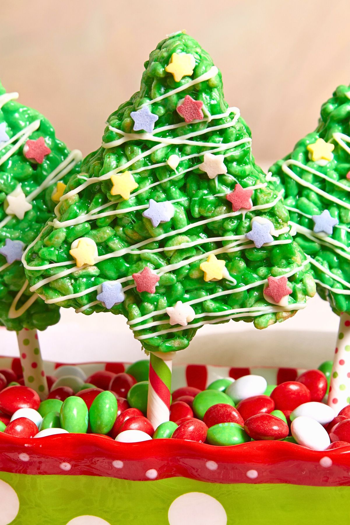 Christmas Tree Rice Krispies Treats Christmas Tree Rice Krispies Treats