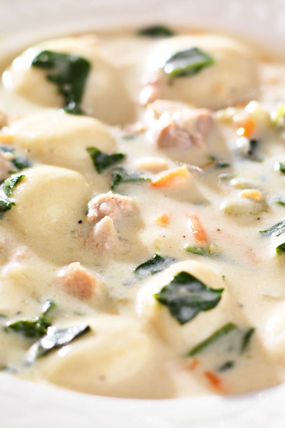 Copycat Olive Garden Chicken Gnocchi Soup
